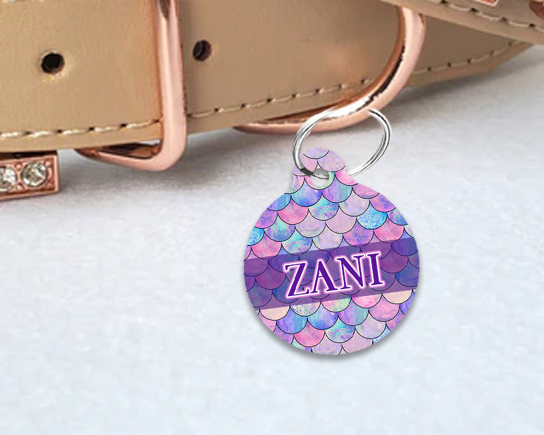 Pet ID Tag | Shimmering Mermaid
